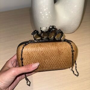 Alexander McQueen look-alike clutch